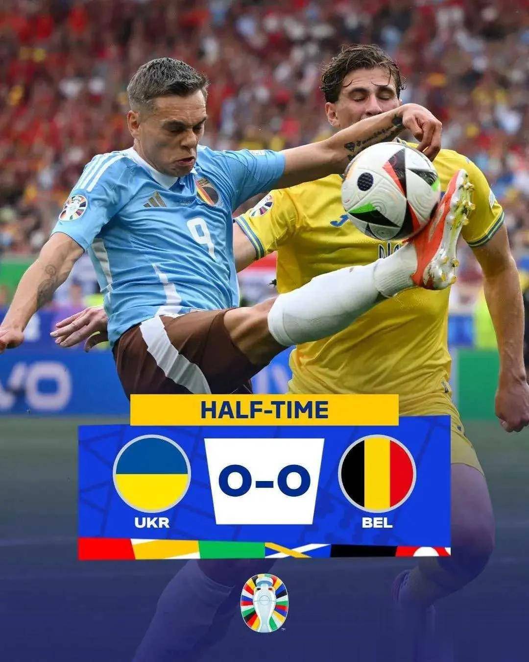 乌克兰不敌瑞士，遗憾淘汰小组赛